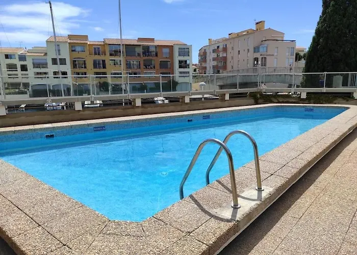 Confortable Grande Terrasse Piscine Parking Clim Appartement Agde
